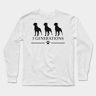 Dog Family Tree Long Sleeve T-Shirt